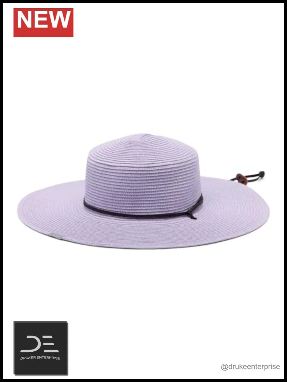 Packable Sun Hat with Adjustable Chin Strap